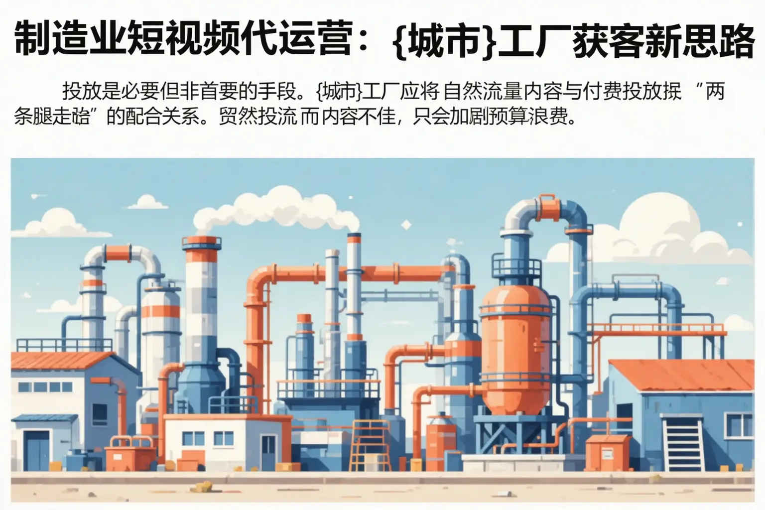 制造业短视频代运营：璧山工厂获客新思路
